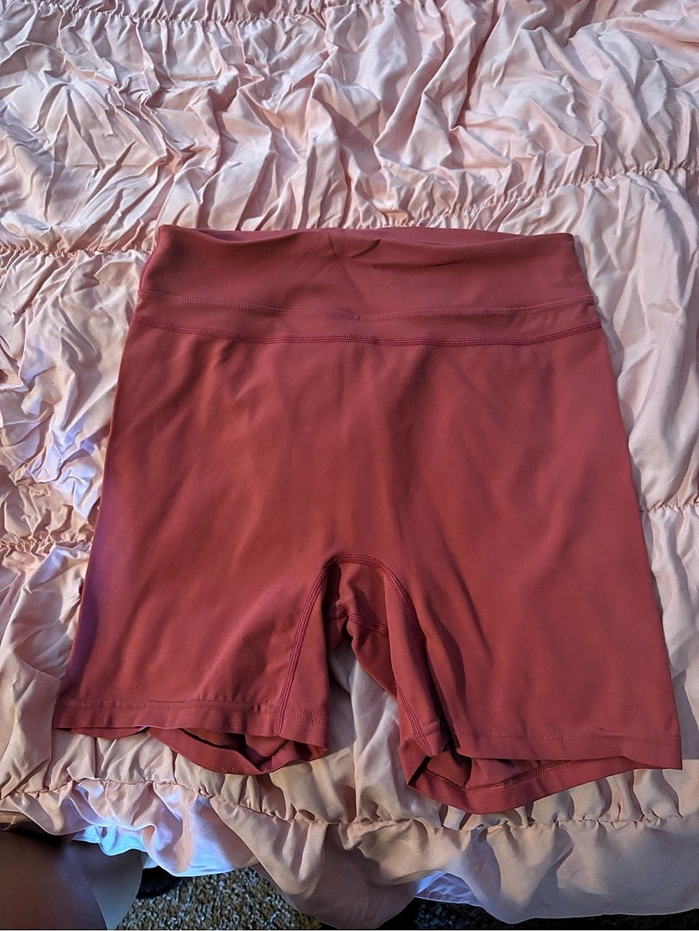 Pink tom tiger biker shorts